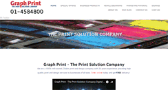 Desktop Screenshot of graphprint.ie