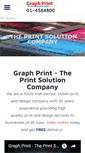 Mobile Screenshot of graphprint.ie